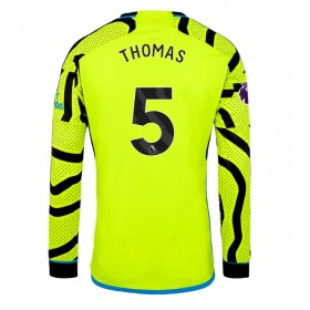Arsenal Thomas Partey #5 Borta Kläder 2023-24 Långärmad
